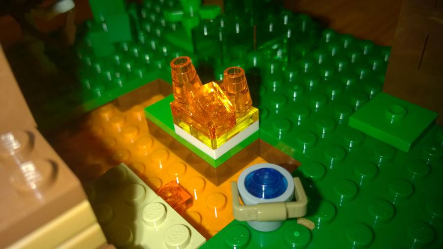 Karácsonyi Minecraft Lombház A Dzsungelben
