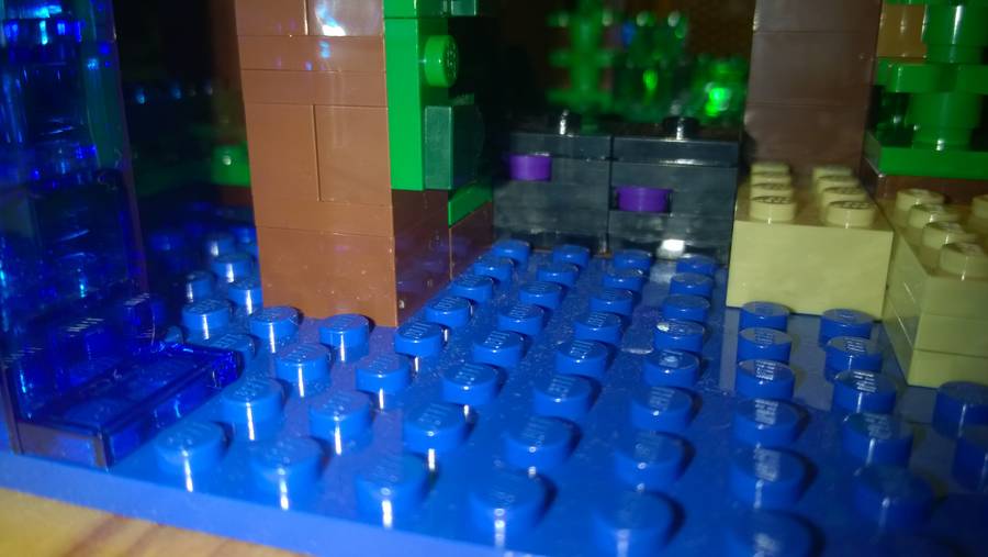Karácsonyi Minecraft Lombház A Dzsungelben