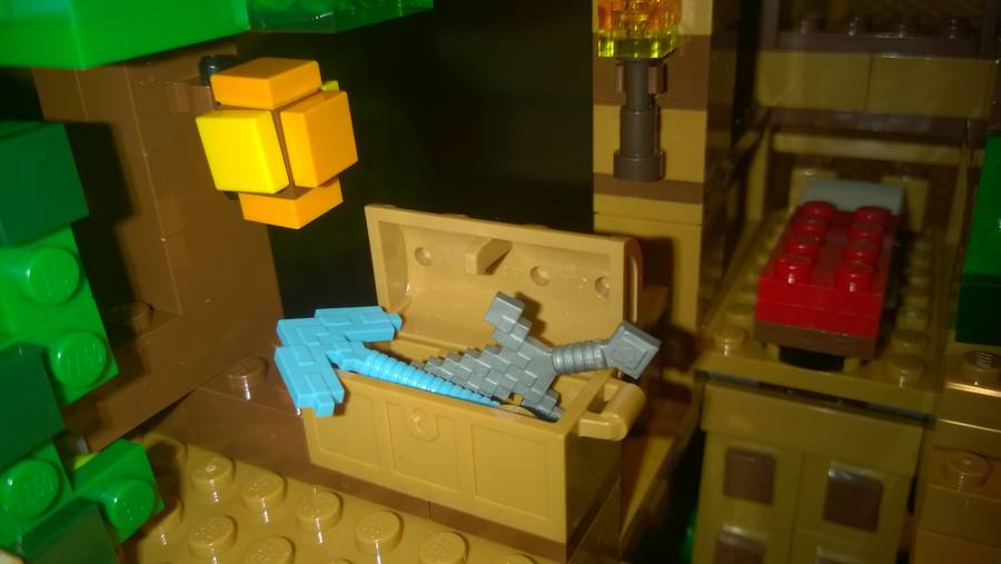 Karácsonyi Minecraft Lombház A Dzsungelben