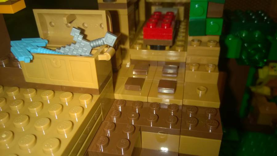 Karácsonyi Minecraft Lombház A Dzsungelben