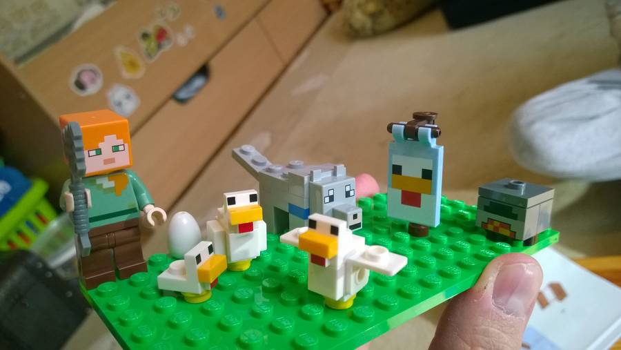Megérkeztek a Minecraft csibék, tyúkocskák