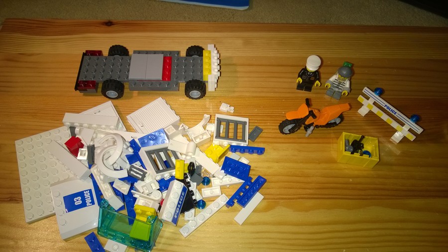 Rebrickable alternates: Dirt Bike Transporter