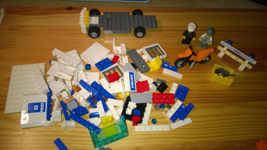 Rebrickable alternates: Dirt Bike Transporter