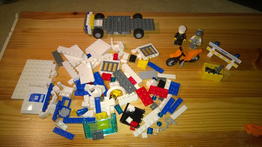 Rebrickable alternates: Dirt Bike Transporter