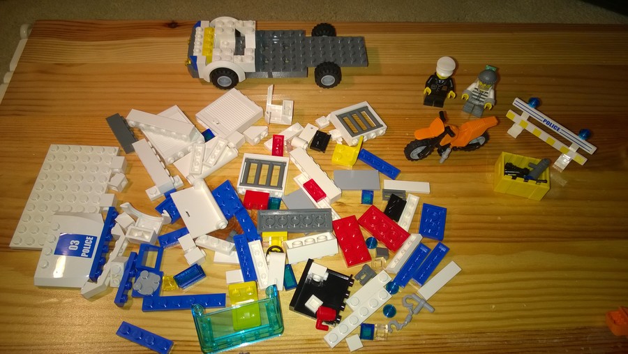 Rebrickable alternates: Dirt Bike Transporter