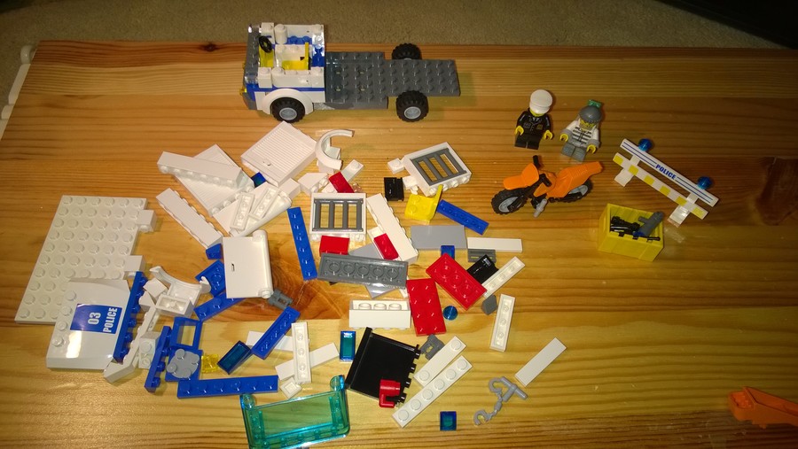 Rebrickable alternates: Dirt Bike Transporter