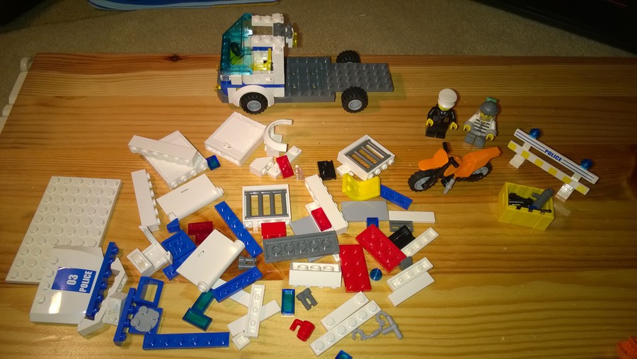 Rebrickable alternates: Dirt Bike Transporter
