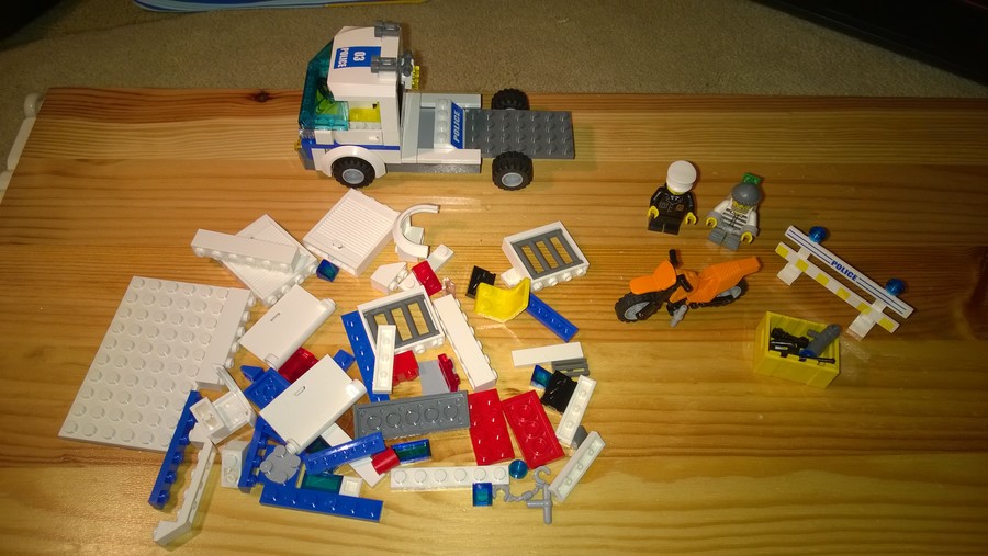 Rebrickable alternates: Dirt Bike Transporter
