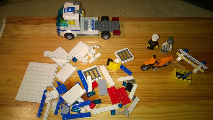 Rebrickable alternates: Dirt Bike Transporter