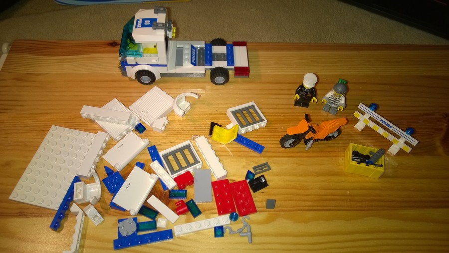 Rebrickable alternates: Dirt Bike Transporter