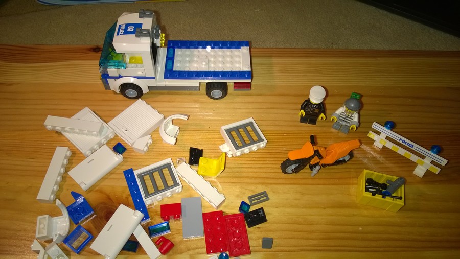Rebrickable alternates: Dirt Bike Transporter