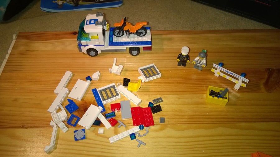 Rebrickable alternates: Dirt Bike Transporter