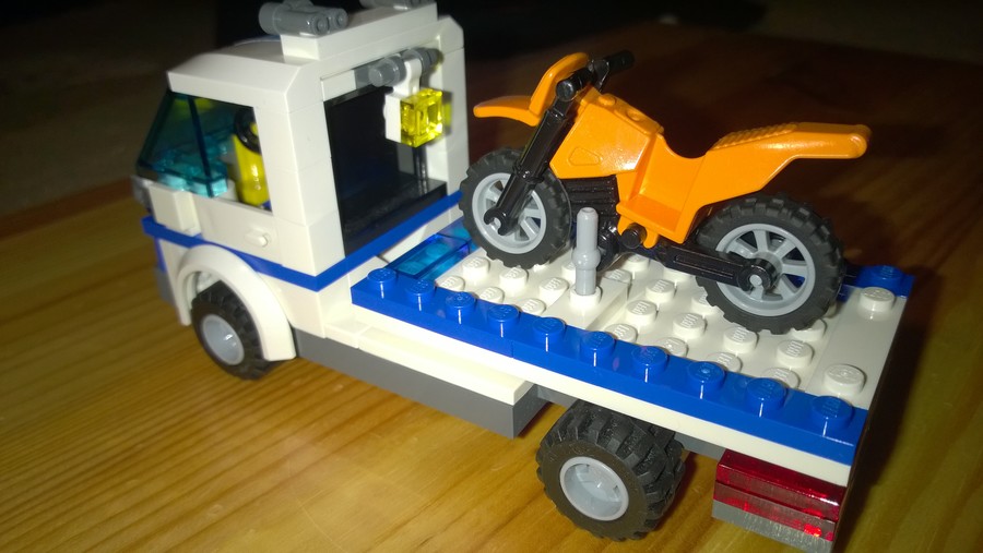 Rebrickable alternates: Dirt Bike Transporter
