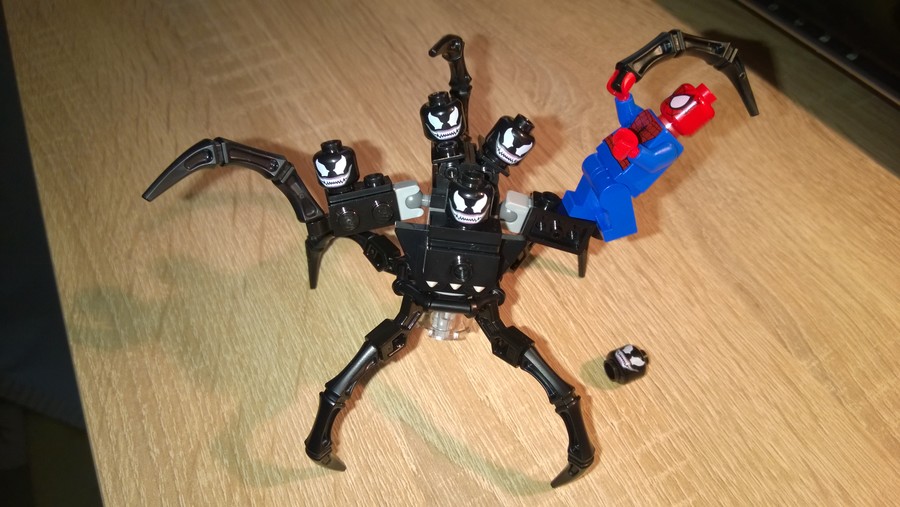 Spider-man vs. The Venom Symbiote