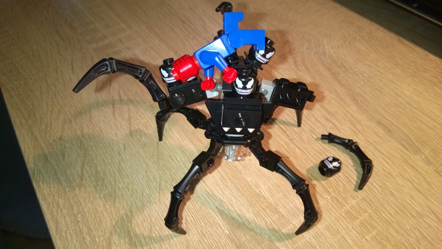Spider-man vs. The Venom Symbiote