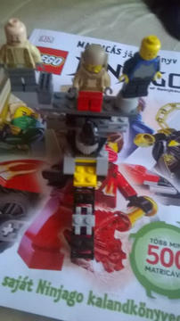 Ninjago mozgó fénytemploma