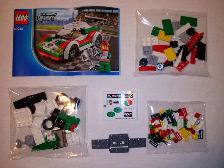 LEGO Versenyautó