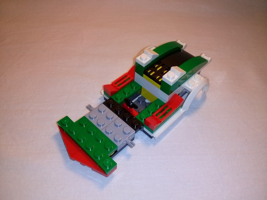 LEGO Versenyautó