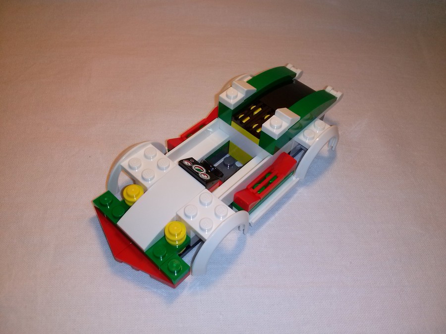 LEGO Versenyautó