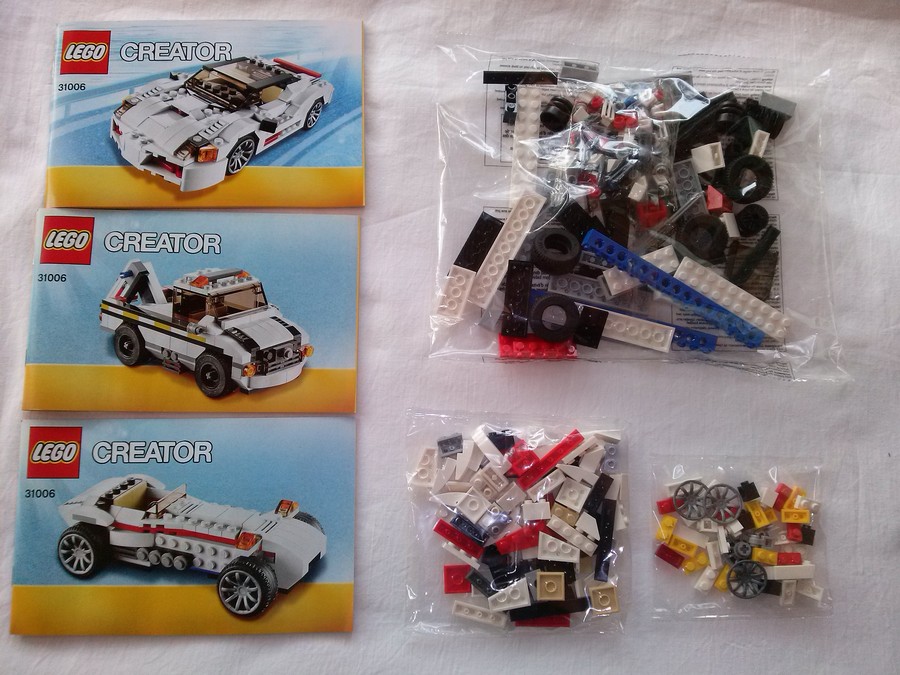 LEGO 31006 Sportkocsi
