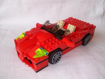 LEGO 31024 Piros Cabrio