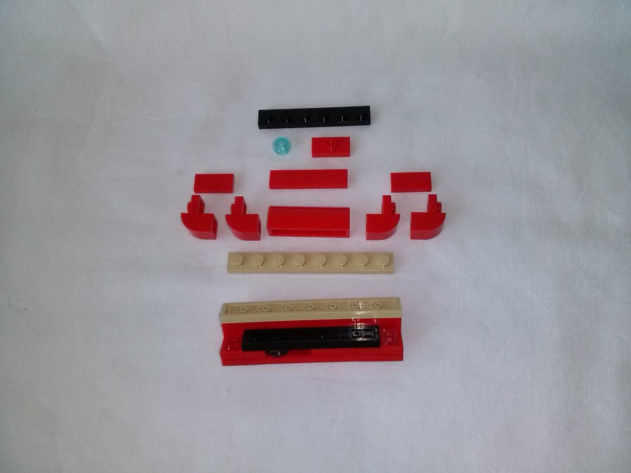 LEGO 31024 Piros Cabrio