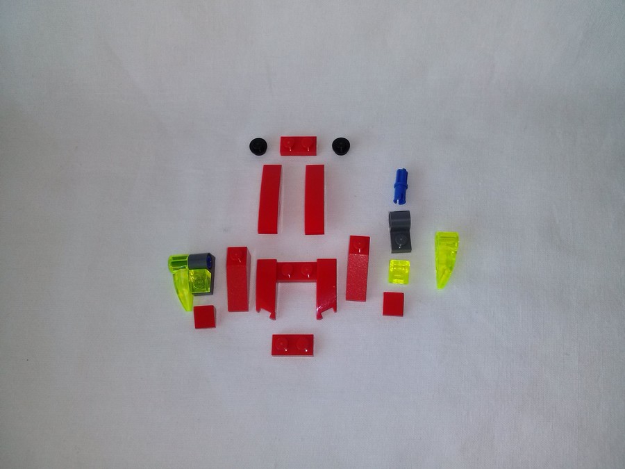 LEGO 31024 Piros Cabrio