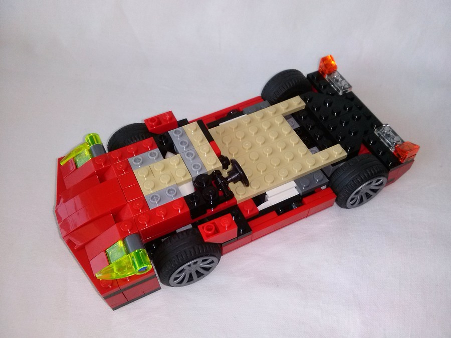 LEGO 31024 Piros Cabrio