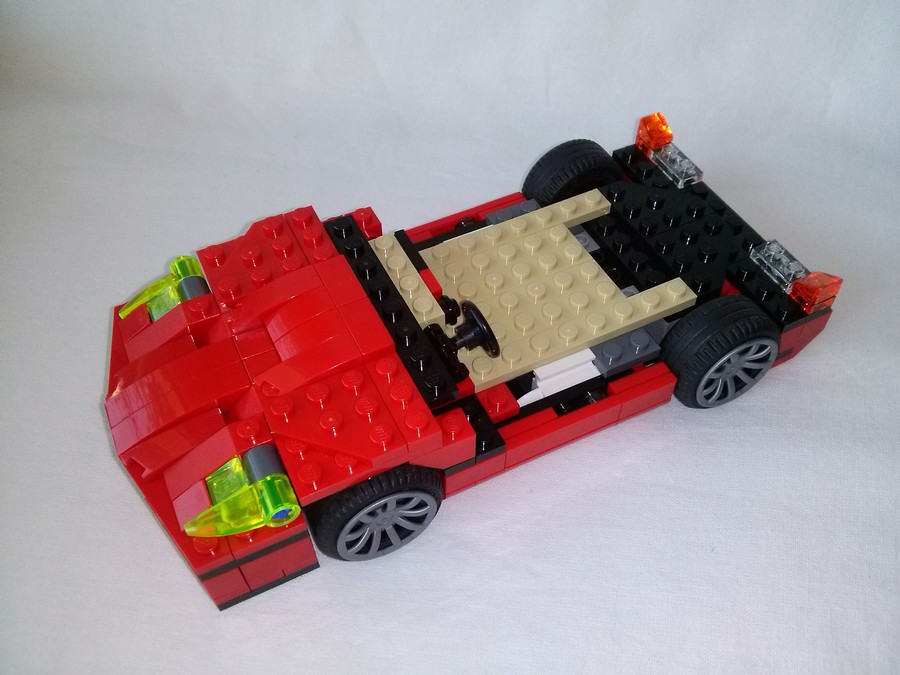 LEGO 31024 Piros Cabrio