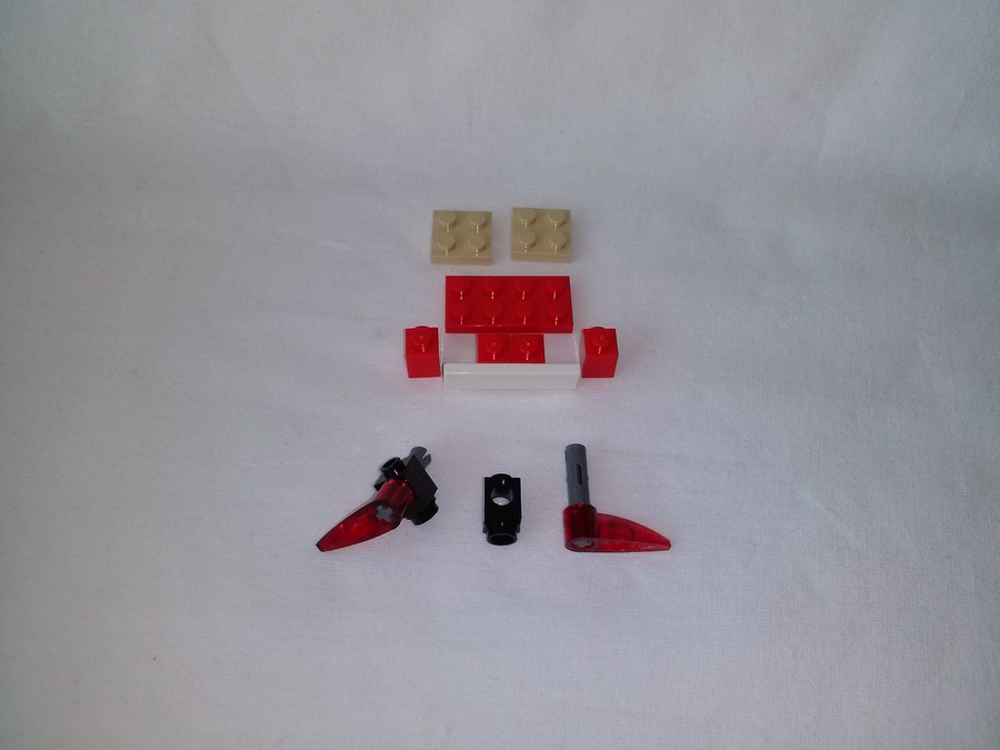 LEGO 31024 Piros Cabrio