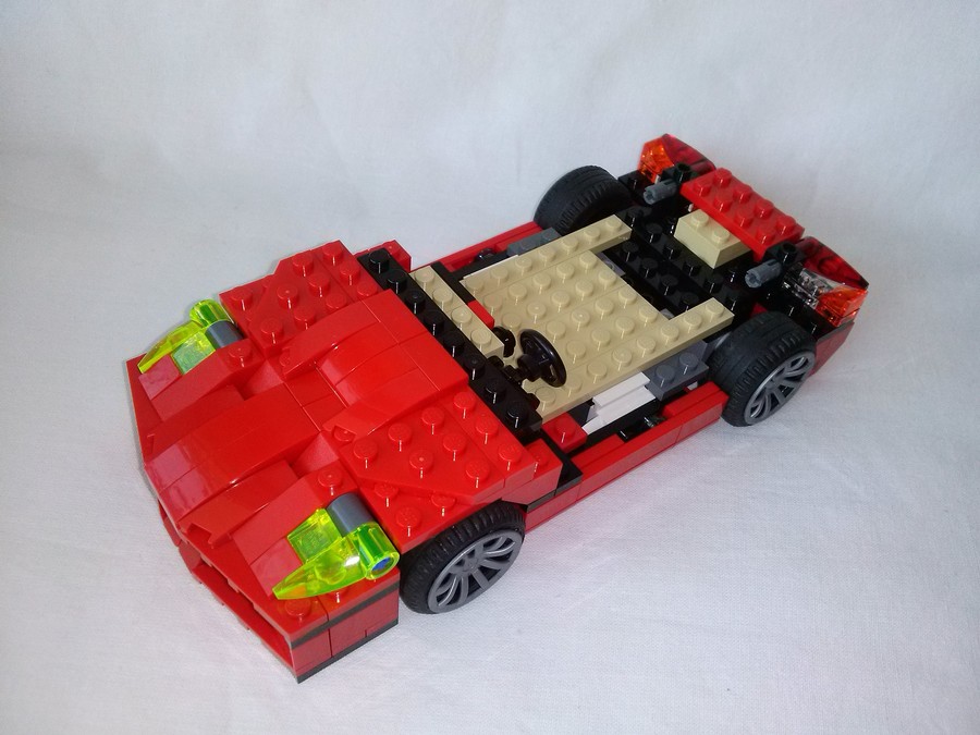 LEGO 31024 Piros Cabrio