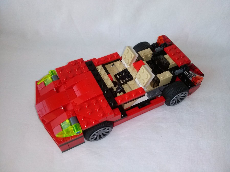 LEGO 31024 Piros Cabrio
