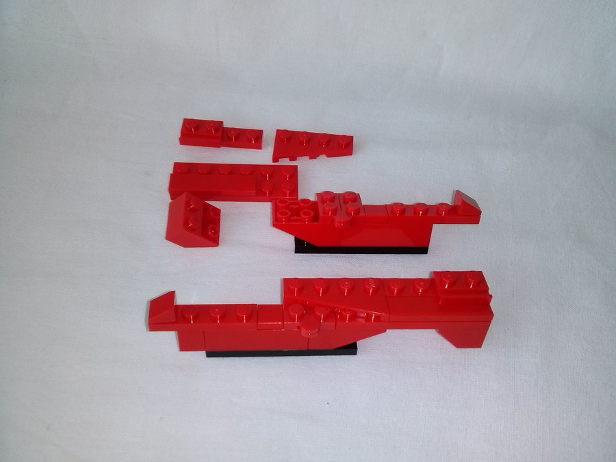 LEGO 31024 Piros Cabrio