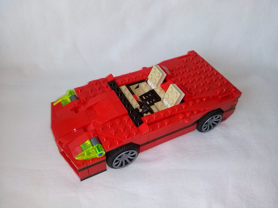 LEGO 31024 Piros Cabrio