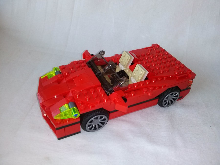 LEGO 31024 Piros Cabrio