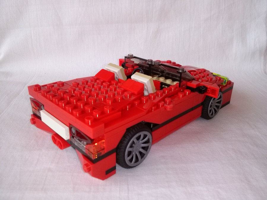 LEGO 31024 Piros Cabrio