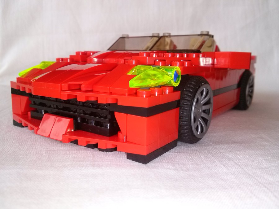 LEGO 31024 Piros Cabrio