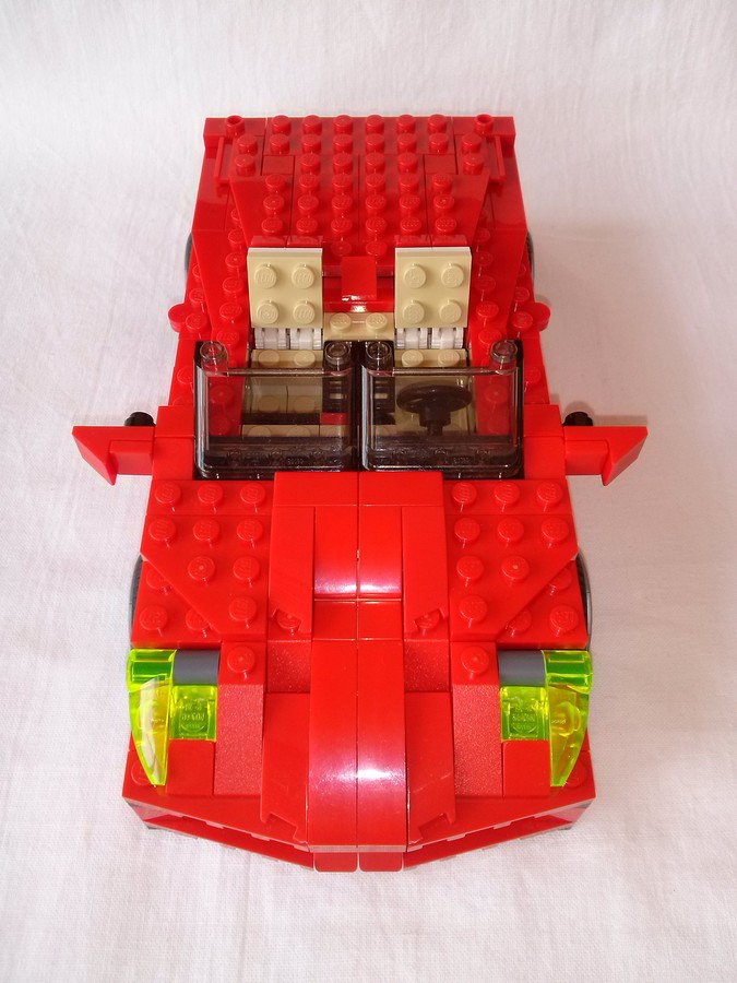LEGO 31024 Piros Cabrio