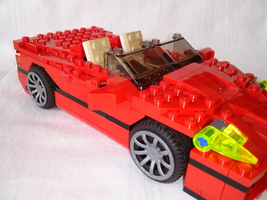 LEGO 31024 Piros Cabrio