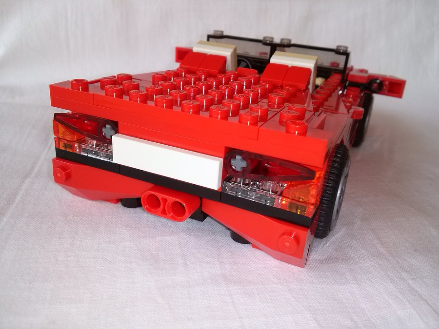 LEGO 31024 Piros Cabrio