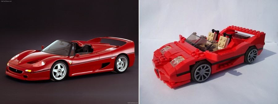 LEGO Ferrari F50