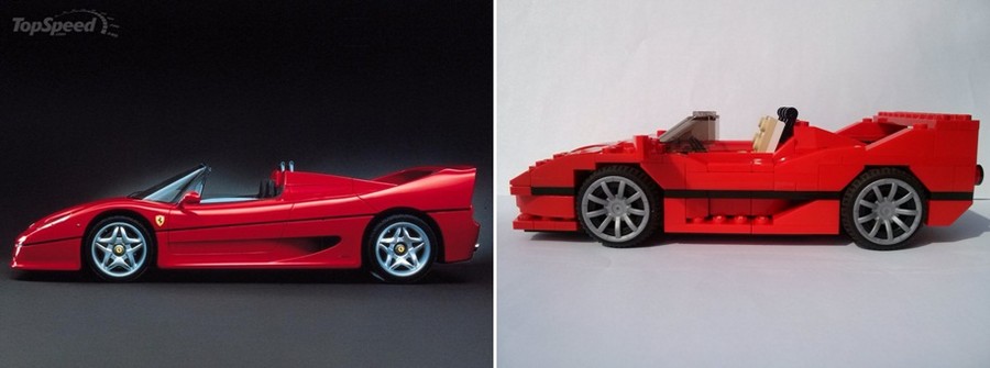 LEGO Ferrari F50