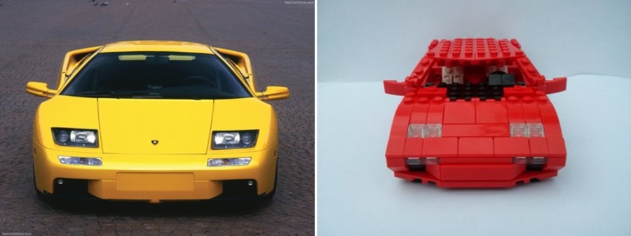 LEGO Lamborghini Diablo