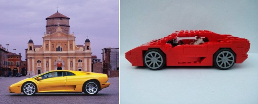 LEGO Lamborghini Diablo
