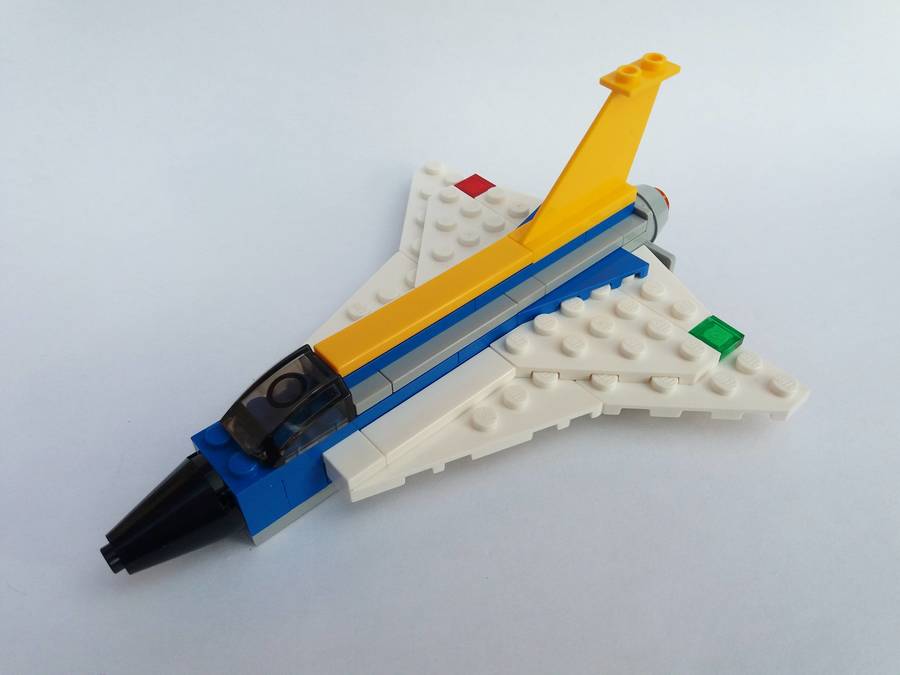 LEGO 31042 Vadászgép Saab Draken