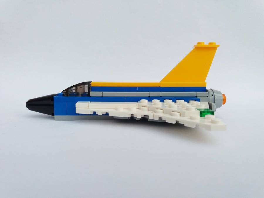 LEGO 31042 Vadászgép Saab Draken