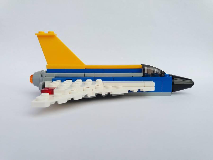 LEGO 31042 Vadászgép Saab Draken