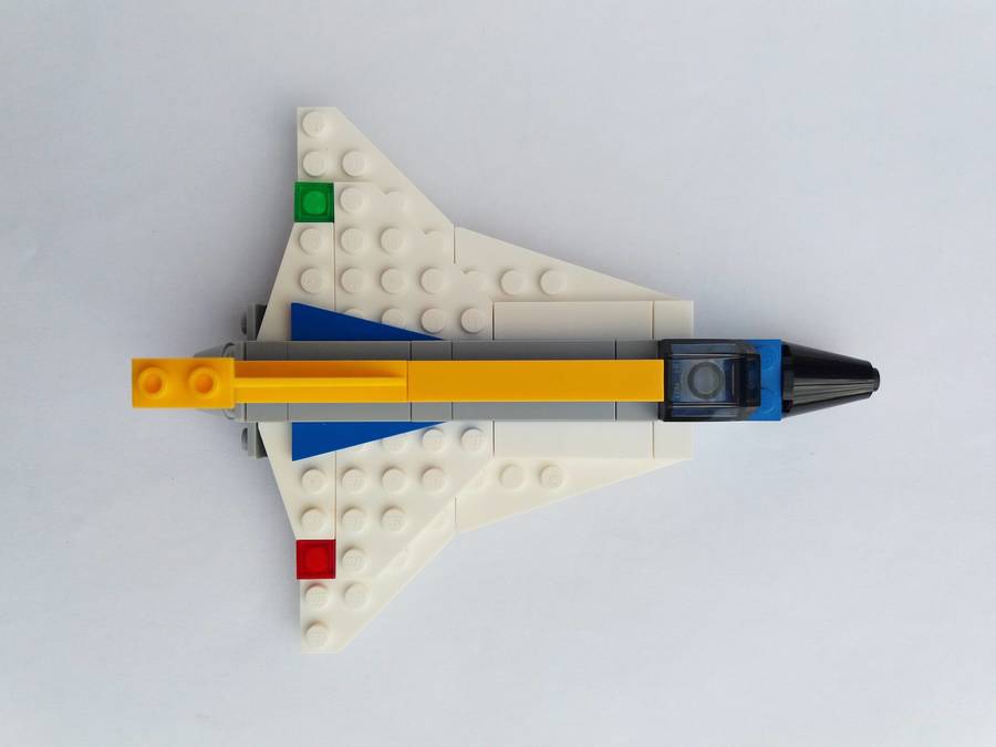 LEGO 31042 Vadászgép Saab Draken