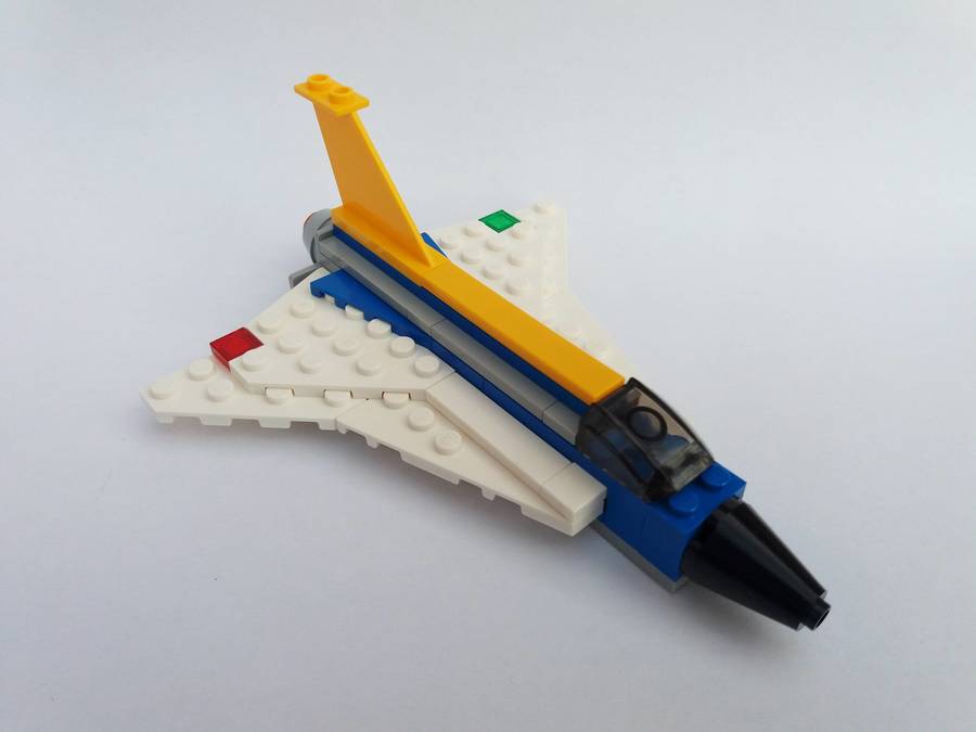 LEGO 31042 Vadászgép Saab Draken