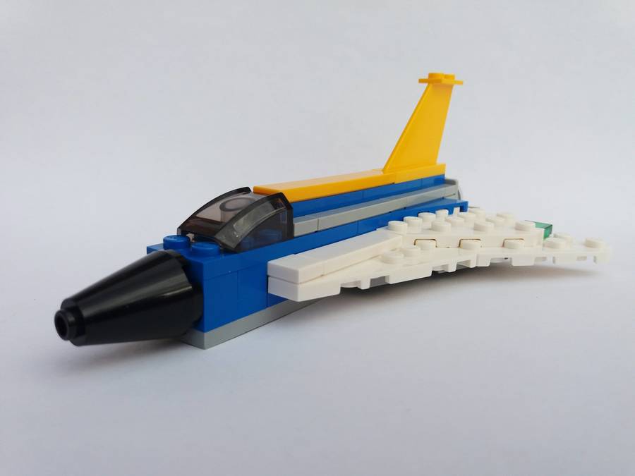 LEGO 31042 Vadászgép Saab Draken